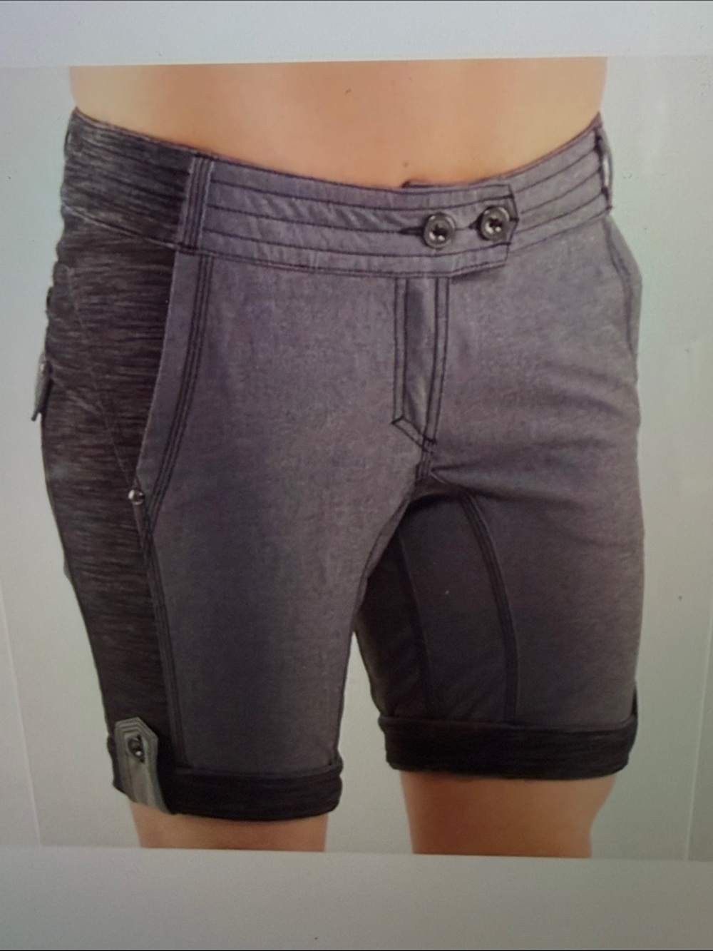 Lululemon Ride On Roll Up Bermuda Shorts Sz6